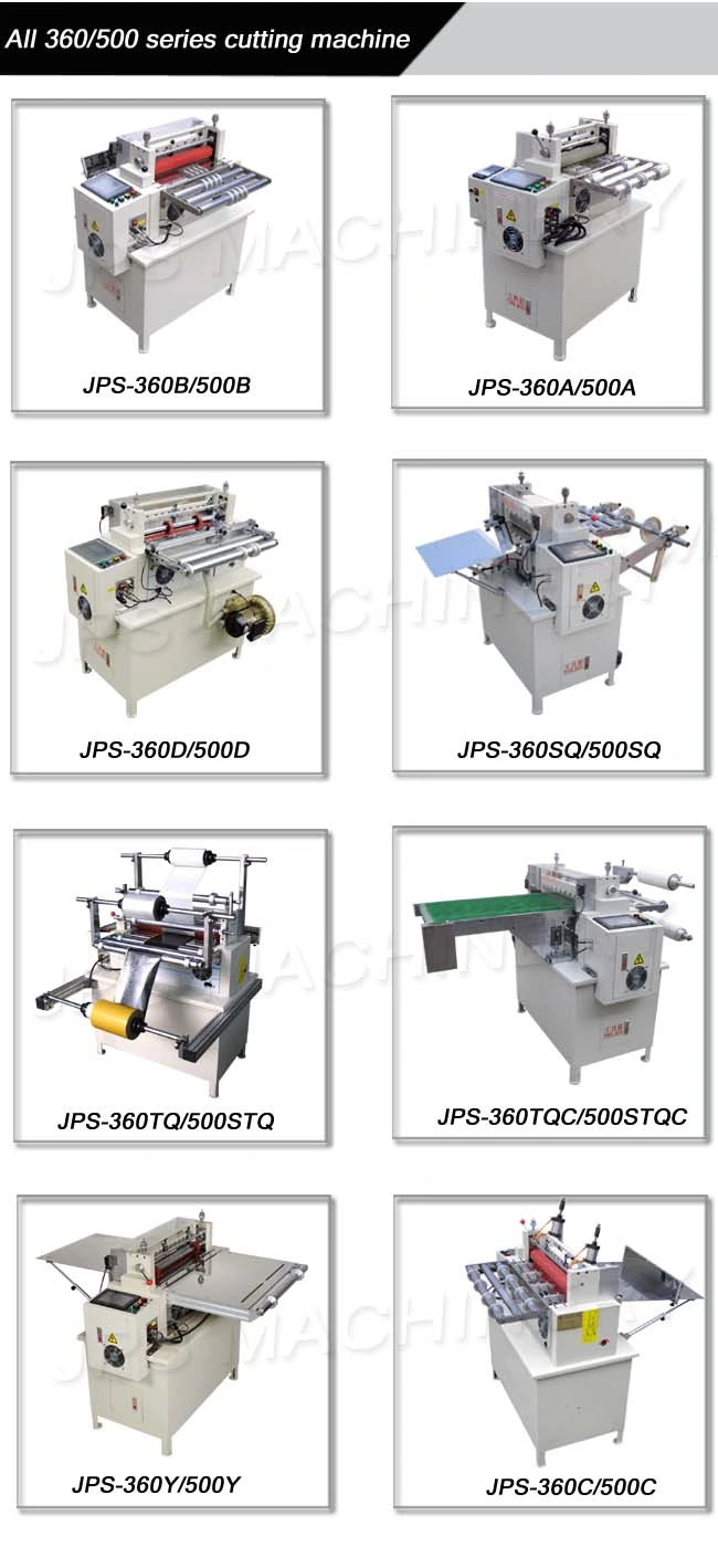 Adehsive Tape and Foam Laminating Horizontal Cutting Cutter Machine with Three-Layer Lamination