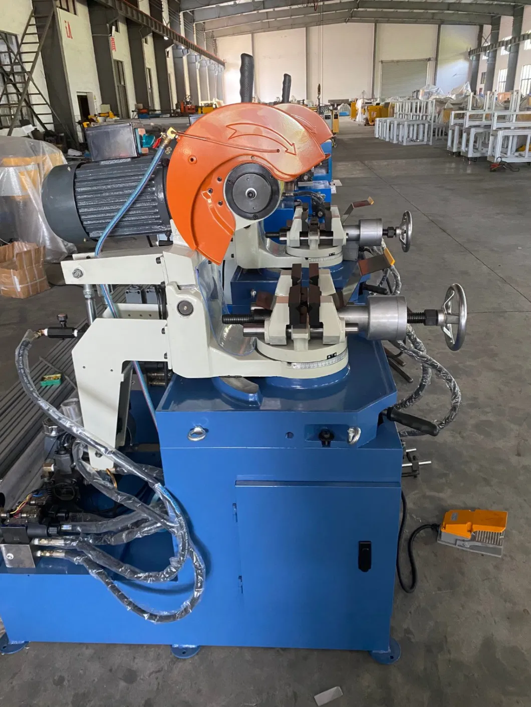 Mc-Easy Operation Metal Pipe Cutting Machine Manual Saw Blade Cutting Machine