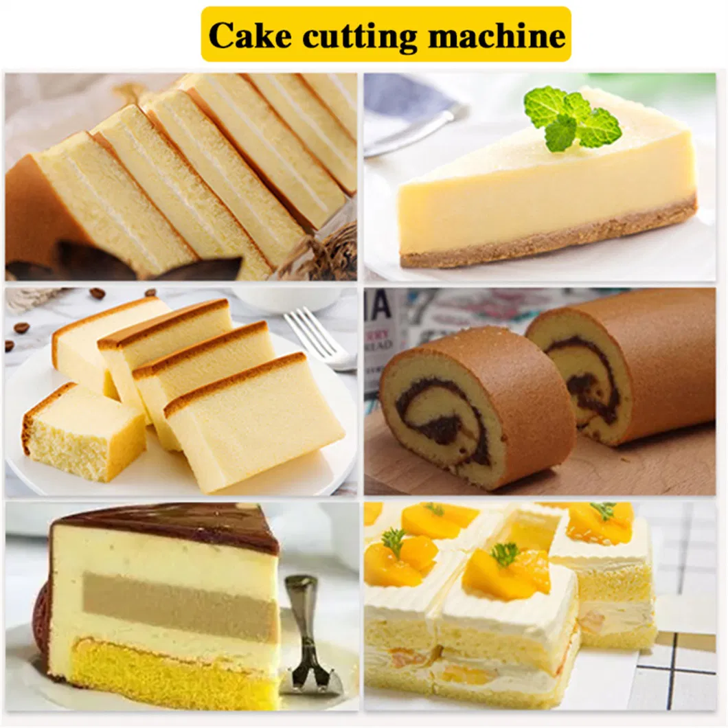 Commercial Automatic Vertical Cake Slicer Cutting Machine