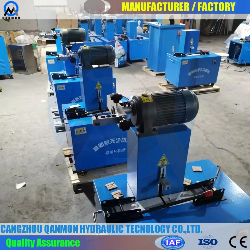 Popular Production 2&quot;4-51mm Hydraulic Hose Cutting and Stripping Machine Automatic Vertical Hydraulic Hose Pipe Crimper Swaging Machine Steel Pipe Manufacturers