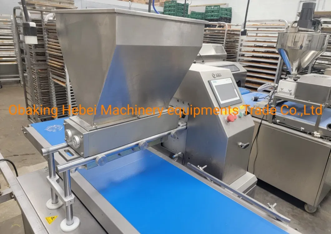 Turnkey Project Central Bakery Factory Equipment Automatic Cake Production Line Sonic Cutter