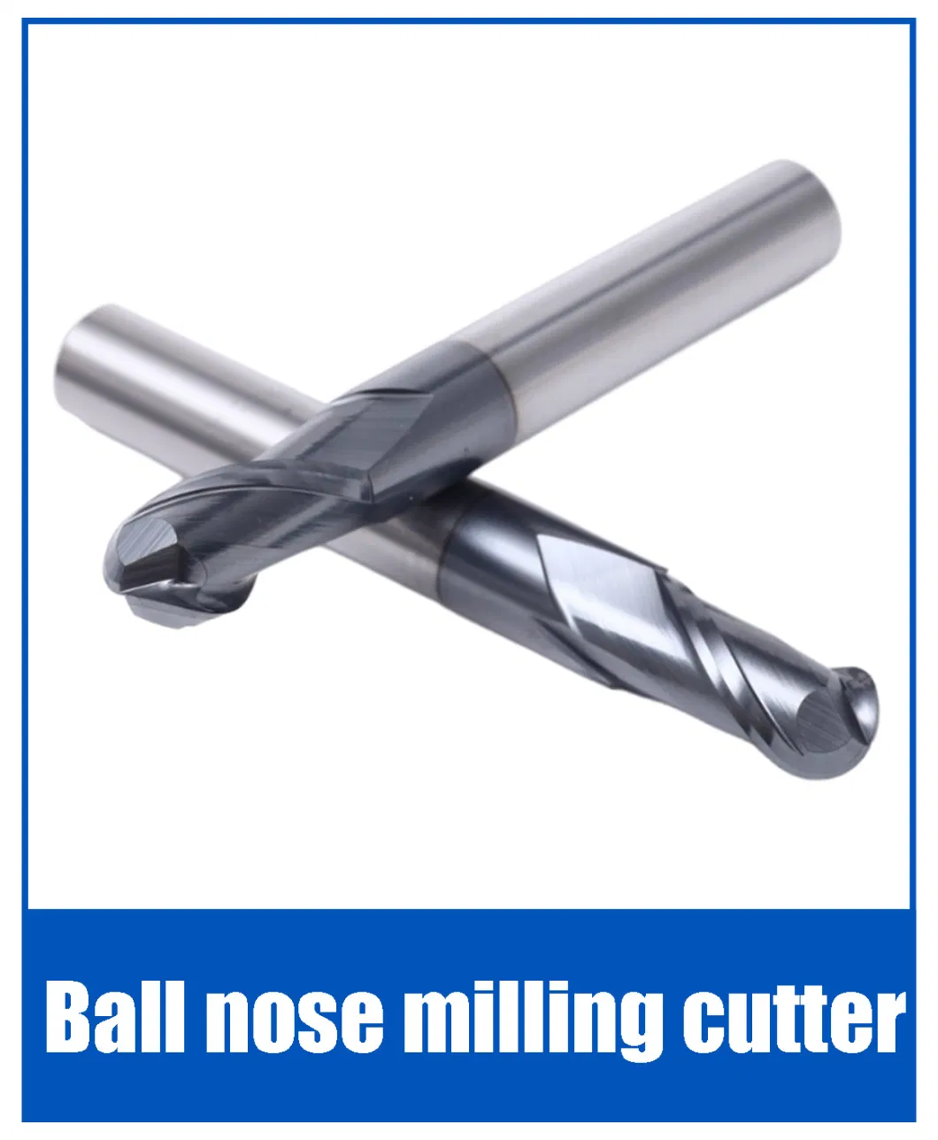 High Precision CNC Tools 4-Blade Corner Radius Milling Cutters Round Nose Cutter