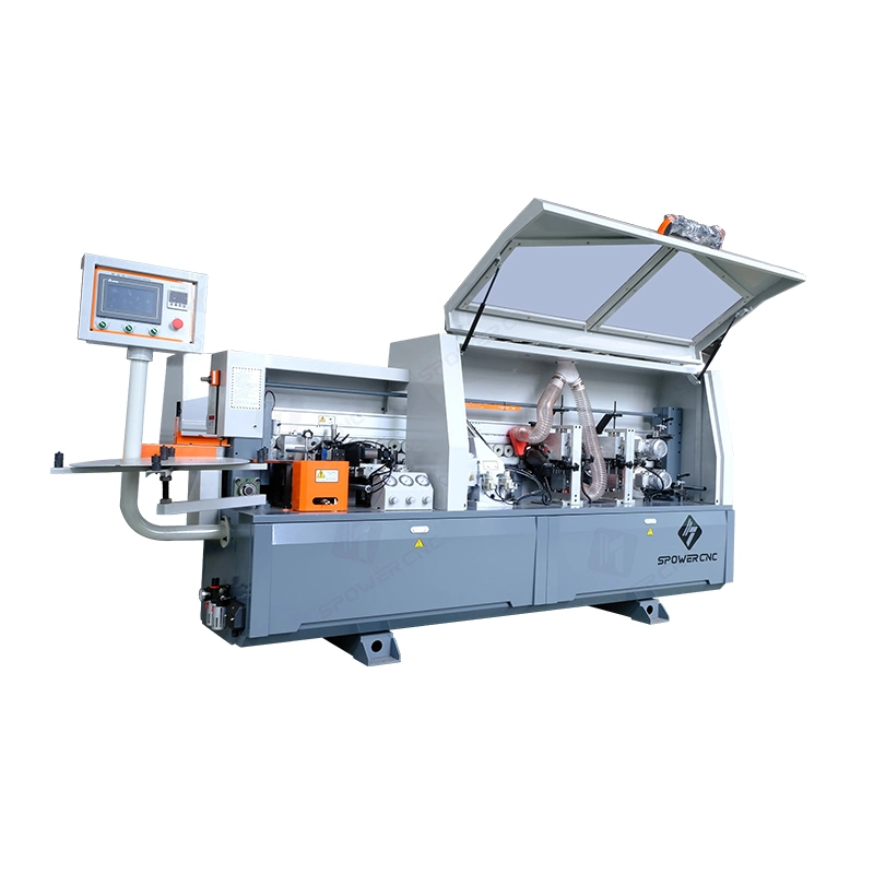 Wood Panel Machinery Auto Edge Banding Machine for PVC MDF Sofa Legs Headboards End Cutting