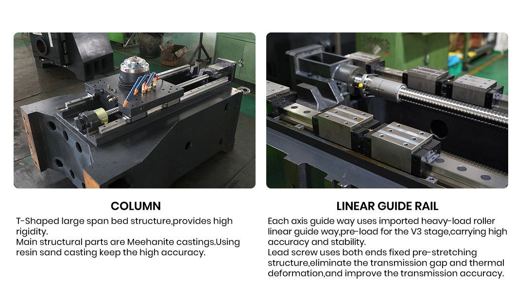 Jtc Tool China Turning Center Manufacturers Graphite Machining Center Bt50 Spindle Taper Hmc50 Horizontal and Vertical Boring Machine