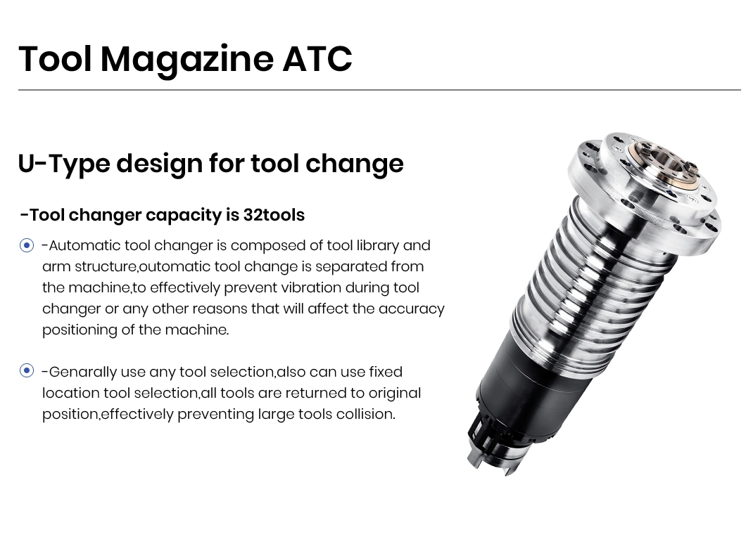 Jtc Tool China Turning Center Manufacturers Graphite Machining Center Bt50 Spindle Taper Hmc50 Horizontal and Vertical Boring Machine