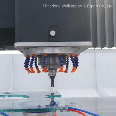  Vidrio CNC centro de trabajo de procesamiento de vidrio de la máquina la máquina para el espejo y cristal muebles
