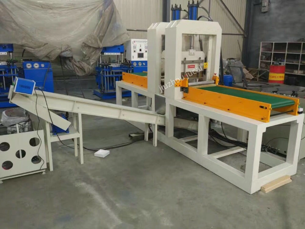 Rubber Hydraulic Vertical Bale Cutter Machine, Plastic Film Cutter, Rubber Slab Cutter, Hydraulic Guillotine Rubber Blade Cutter, Rubber Sheet Cutter Machine