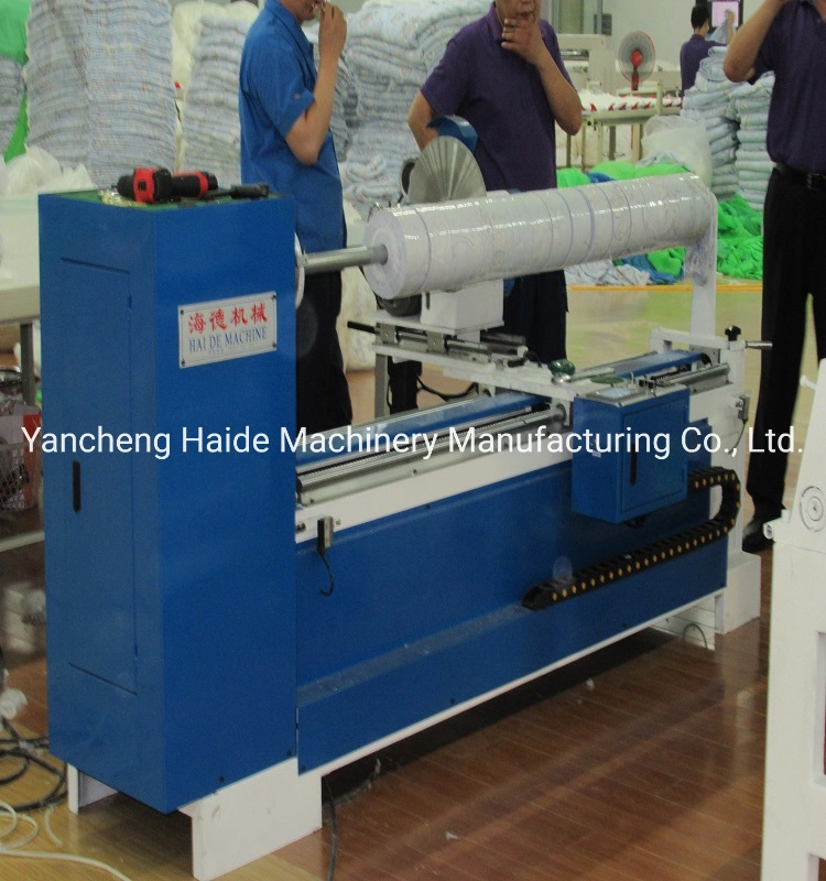 Mattress Fabric Rolling Slitting and Cutting Machine