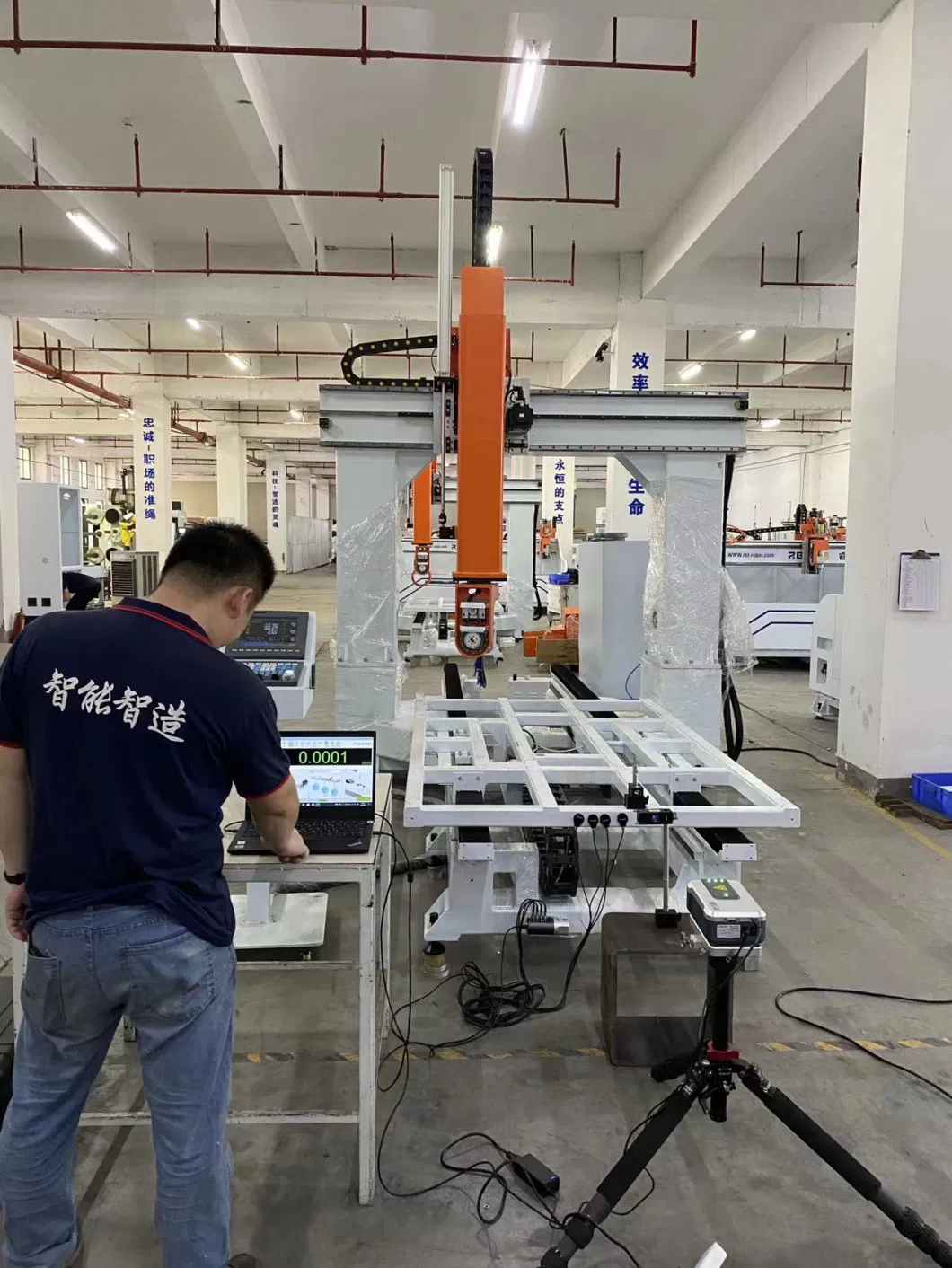 Rbt Non-Metal 5 Axis CNC Wood/Carbon Fiber/Acrylic/Plastic/ABS/PC/PE Model Drilling and Cutting Machinery Center for Thick Plastic Sheets Industry