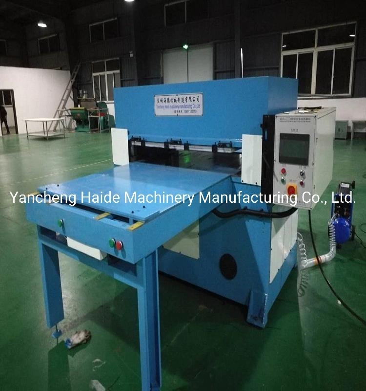 Hydraulic Memory Foam Mattress Press Cutting Machine