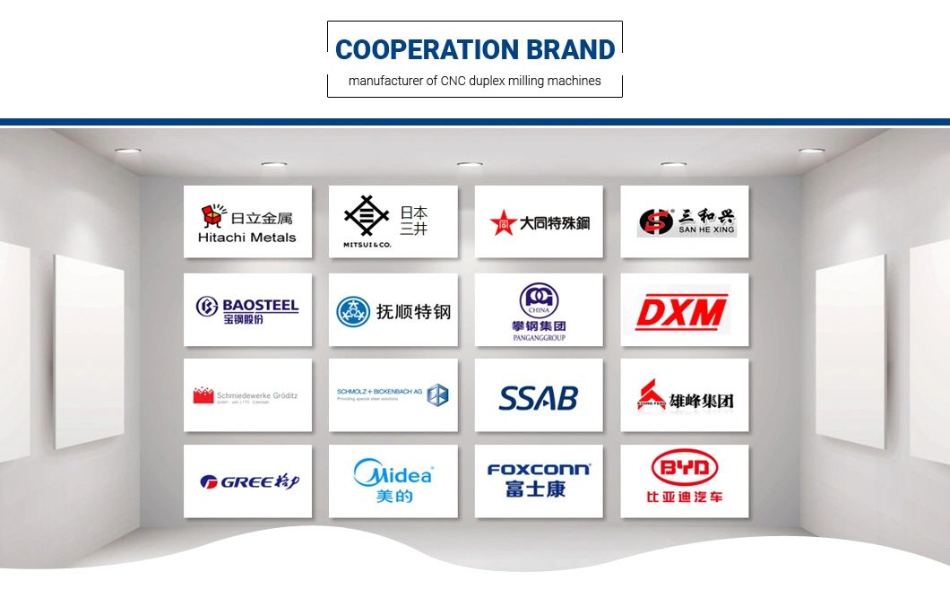 Gooda Machinery-Double Worktable for a&B Workpieces Vertical Milling Machine (High speed/High Quality/VM-8040NC)