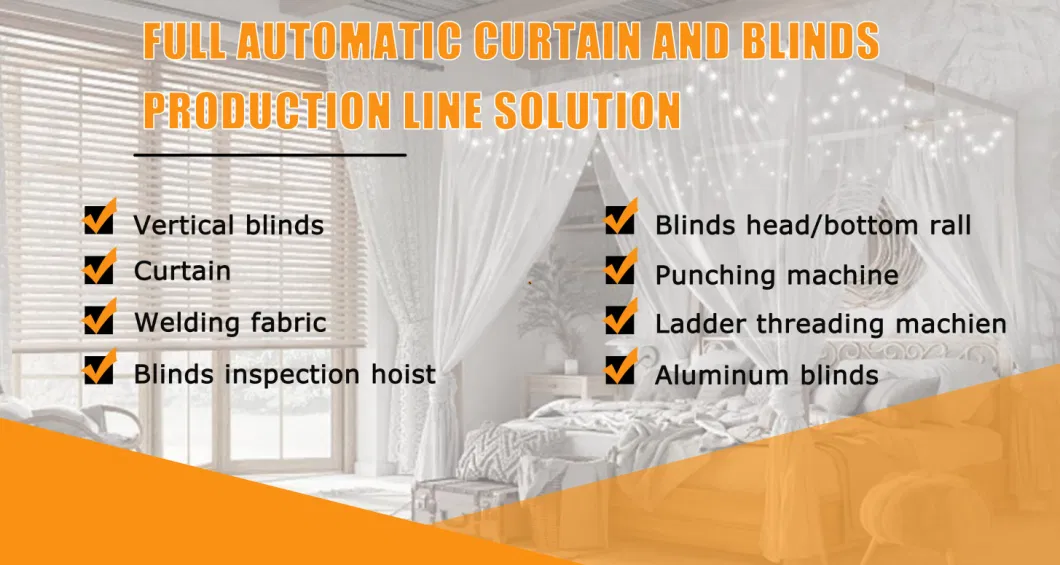 High Quality Vertical Blinds Full Automatic Forming Cutting Punching Creasing Machine