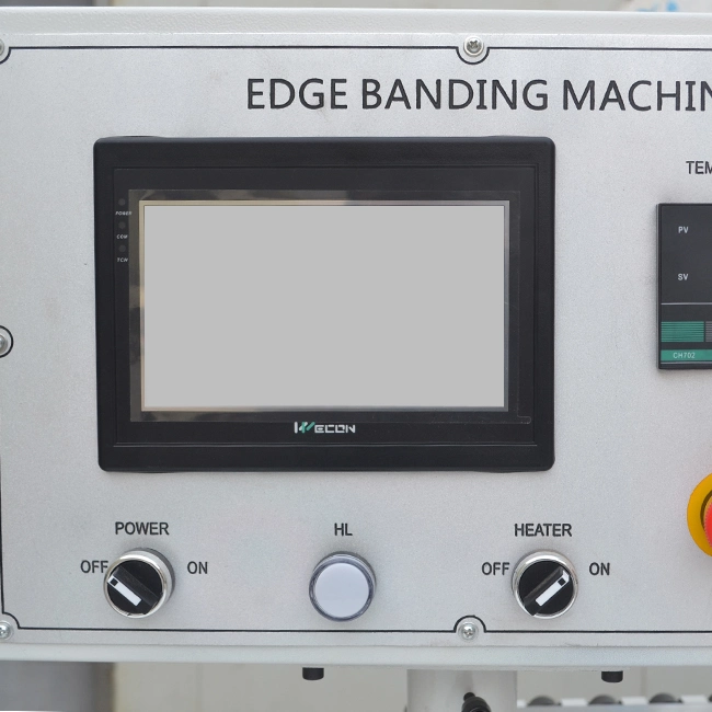 ZICAR auto edge banders automatic curve edge bander machine with fine trimming