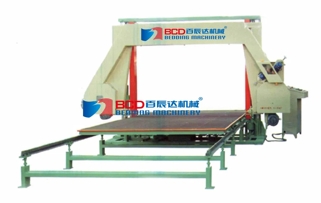 for Horizontal Cutting of Sponge Foam Blocks Foam Cutting Machine