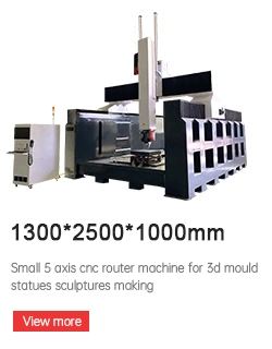 Large Size 3D Automatic Wood EPS Foam Cutting CNC Router Machine