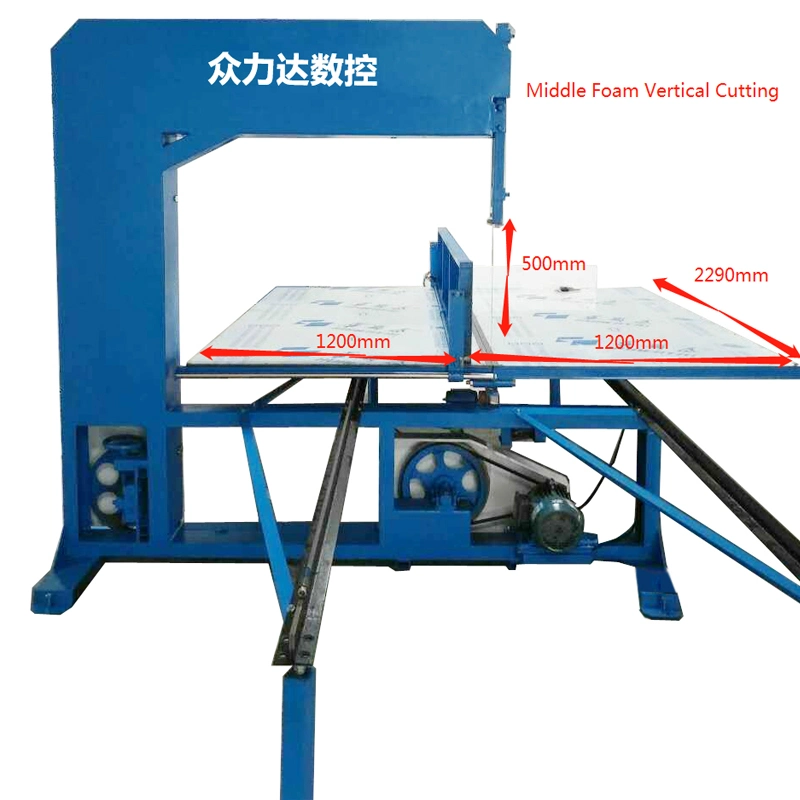 Automatic EPE EVA XPE Cr EPDM Polyethylene Foam Sponge Rubber Cutting Machine