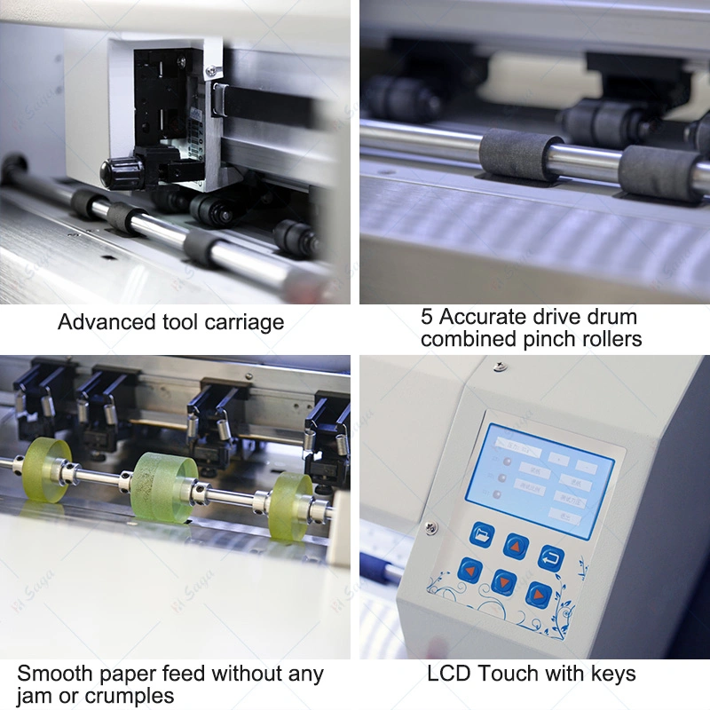 CCD Camera Automatic Contour Cutting Machine High Speed Die Sheet Cutter