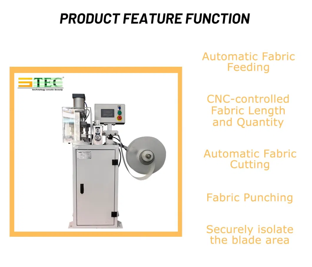 High Quality Vertical Blinds Full Automatic Forming Cutting Punching Creasing Machine