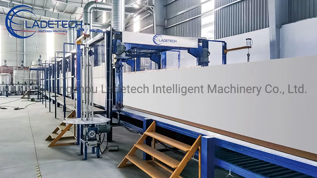 LDT-CF Fully Automatic Horizontal Continuous Polyuretahne Foaming Line Foam Machine line mattress foam machine