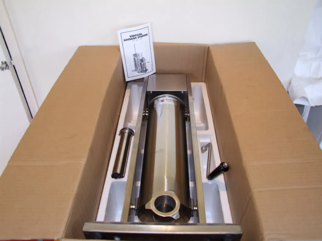 Manual Horizontal Sausage Sttuffer 3 Litres Grt-HSS3 Stainless Steel Horizontal Sausage Filler