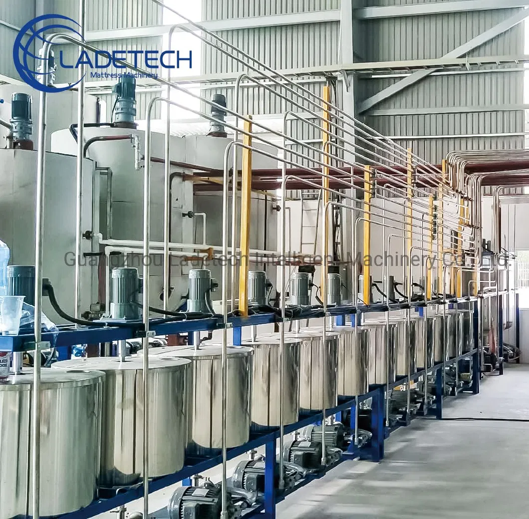 LDT-CF Fully Automatic Horizontal Continuous Polyuretahne Foaming Line Foam Machine line mattress foam machine