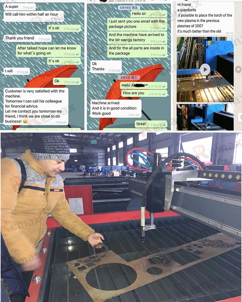 Plasma Cutter Hypertherm Plasma Cutter Pipe CNC Plasma Cutting