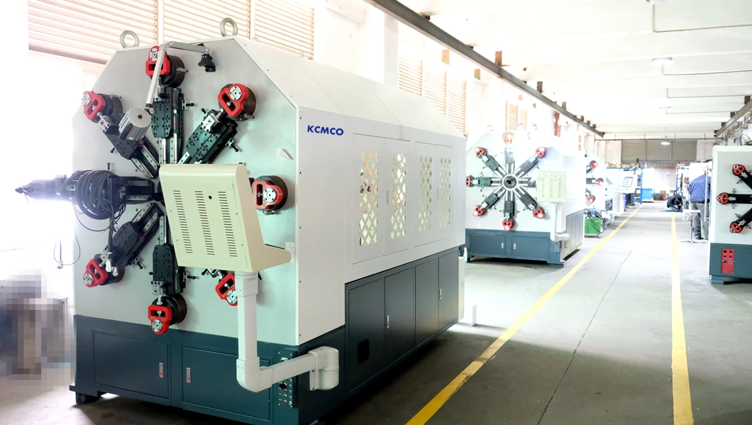 Automatic Camless Spring Machine with 12 Axis KCT-1280WZ Cutting Sofa Spring Machine