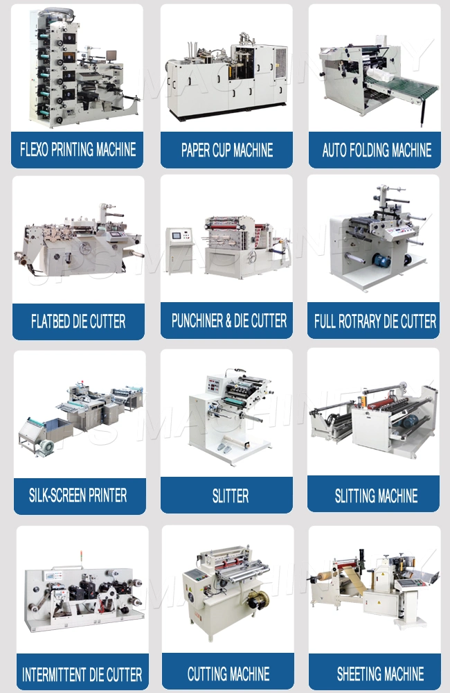 Automatic Paper and Film Slicer Machine with Conyeor Belt