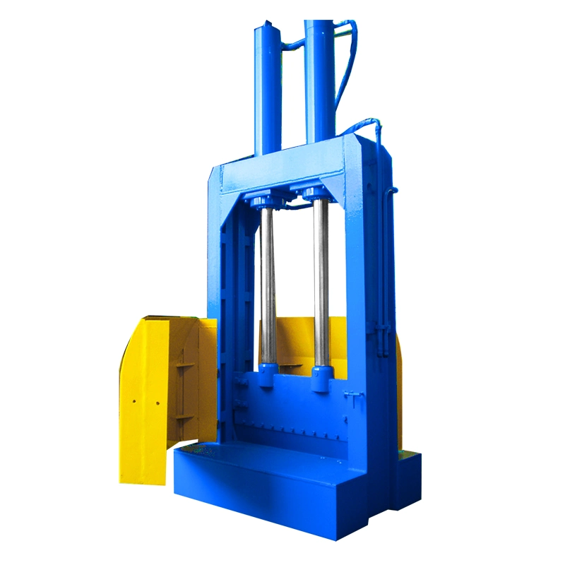 Plastic Recycled Machine Plastic Cutting Machine Vertical Hydraulic Guillotine Rubber Blade Cutter