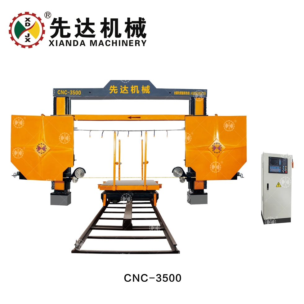 Xianda Stone Diamond Wire Saw Machine for Trimming Block