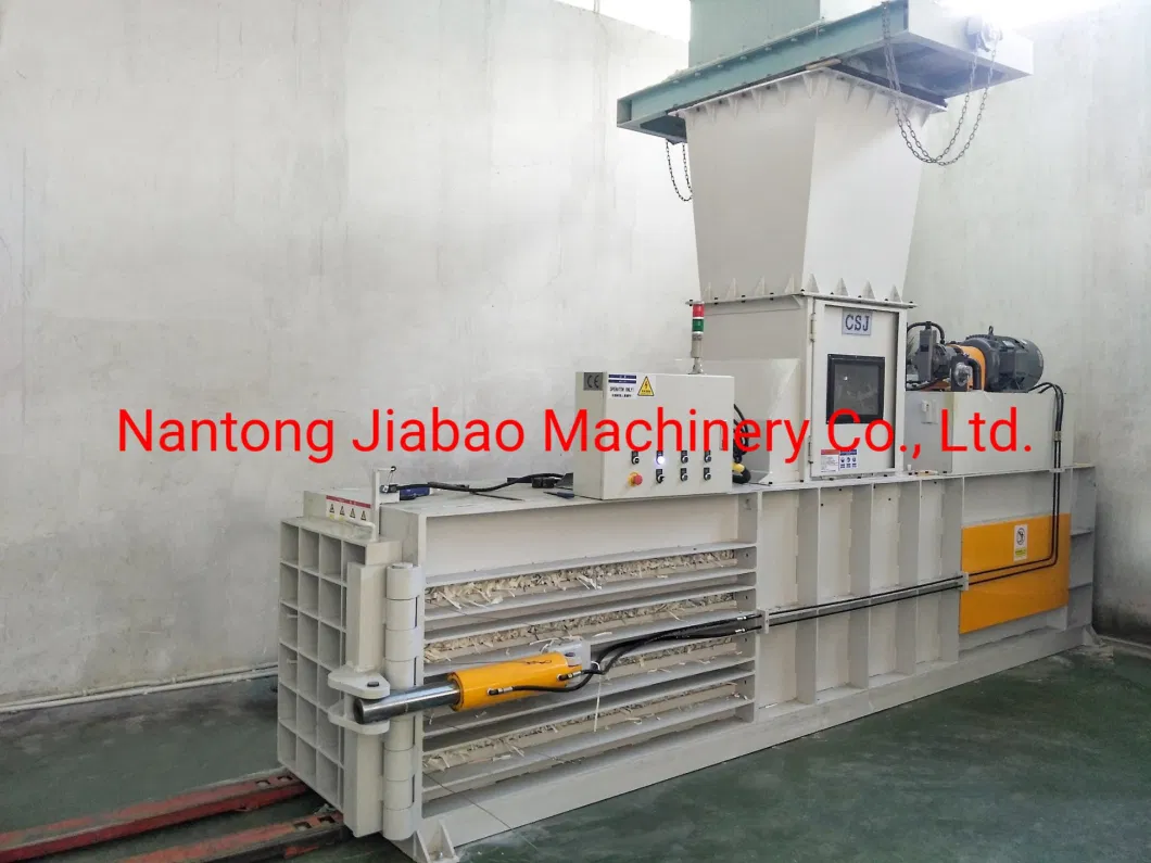 150 Ton Power Horizontal Hydraulic Baler Factory Direct Waste Paper Hydraulic Press Plastic Compactor Pet Bottles Packing Machine Sponge Baling Machine for Sale