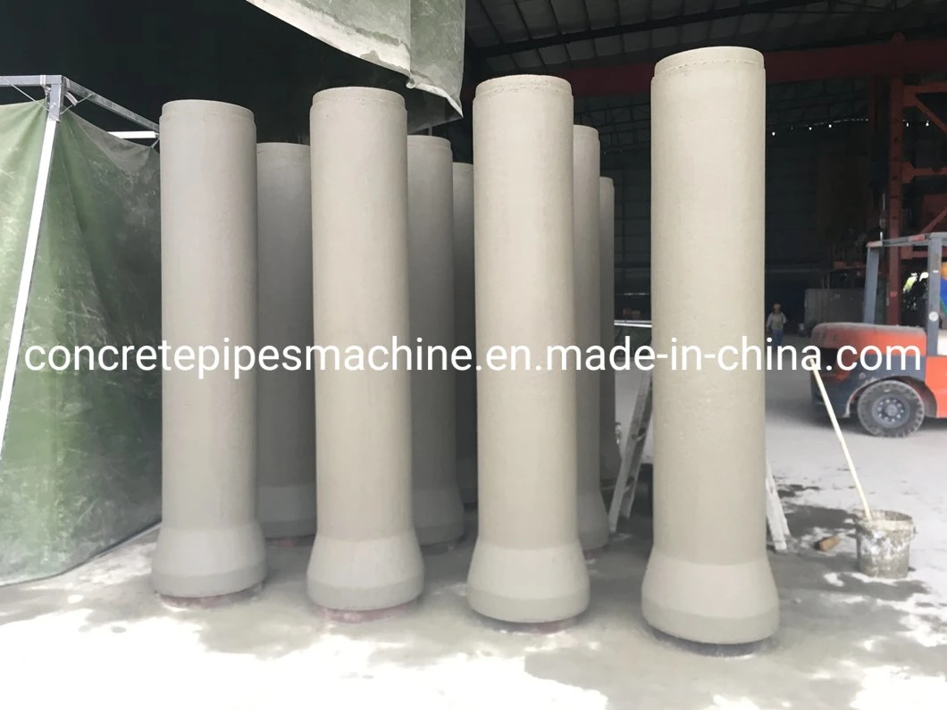 Radial Press Male and Female Rcp Reinforced Concrete Jacking Pipe Machine Manufacturer