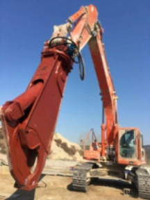 Scrap Rebar Shear 20t Excavator Hydraulic Steel Shear for Sale