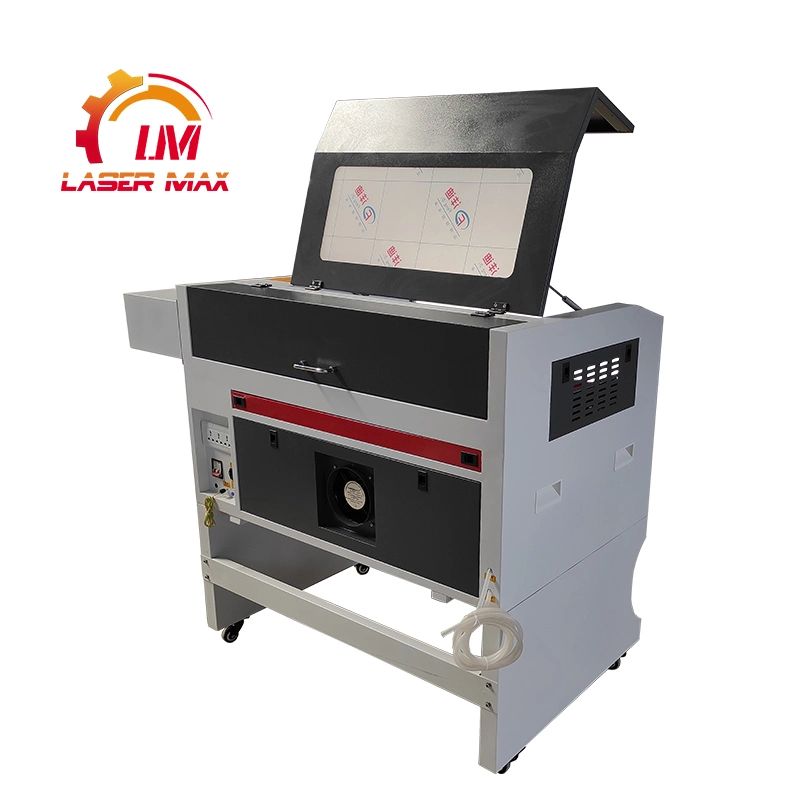 Wood Acrylic Leather CO2 Laser Engraving and Cutting Machine 6442 Ruida System