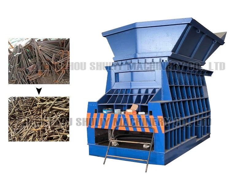 Easy Mobile Hydraulic Automatic Scrap Metal Container Shearing Machine