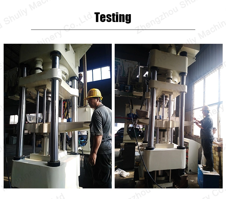 800 Ton Animal Licking Mineral Salt Block Making Hydraulic Press Machine