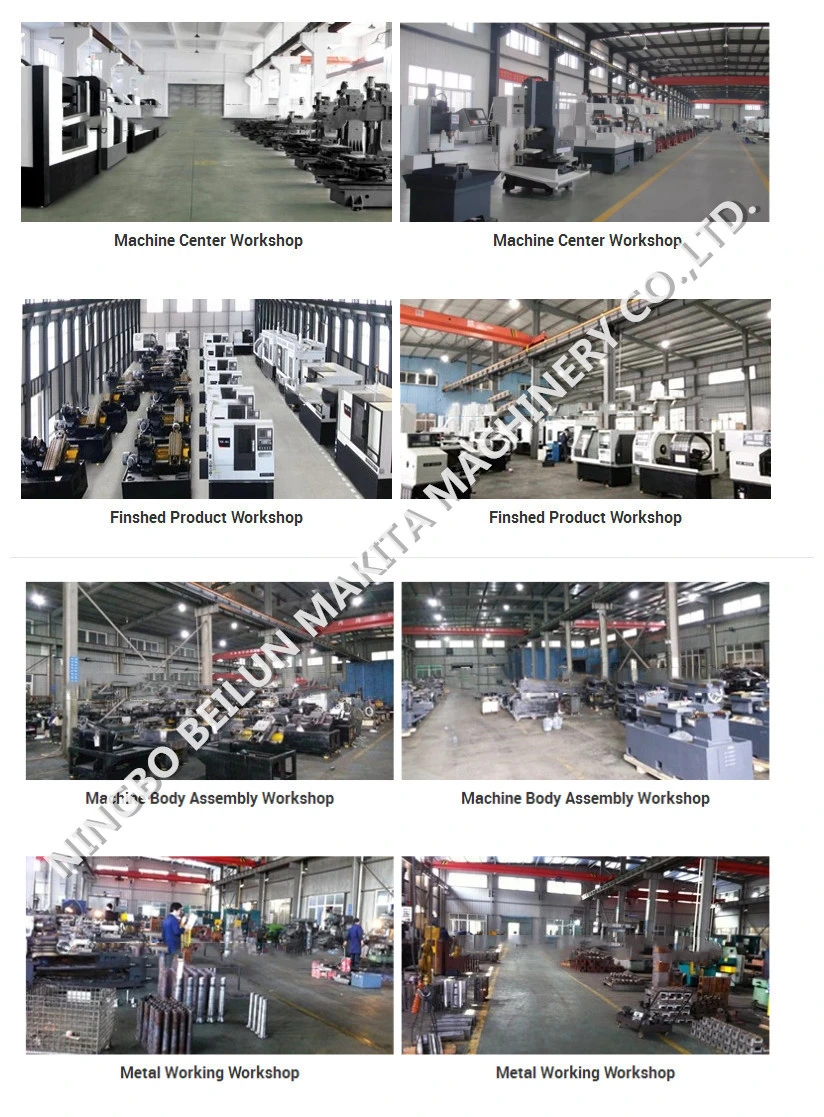 Horizontal Ecnomical High Precision Flat Bed Automatic Metal Cutting CNC Turning Lathe Machine