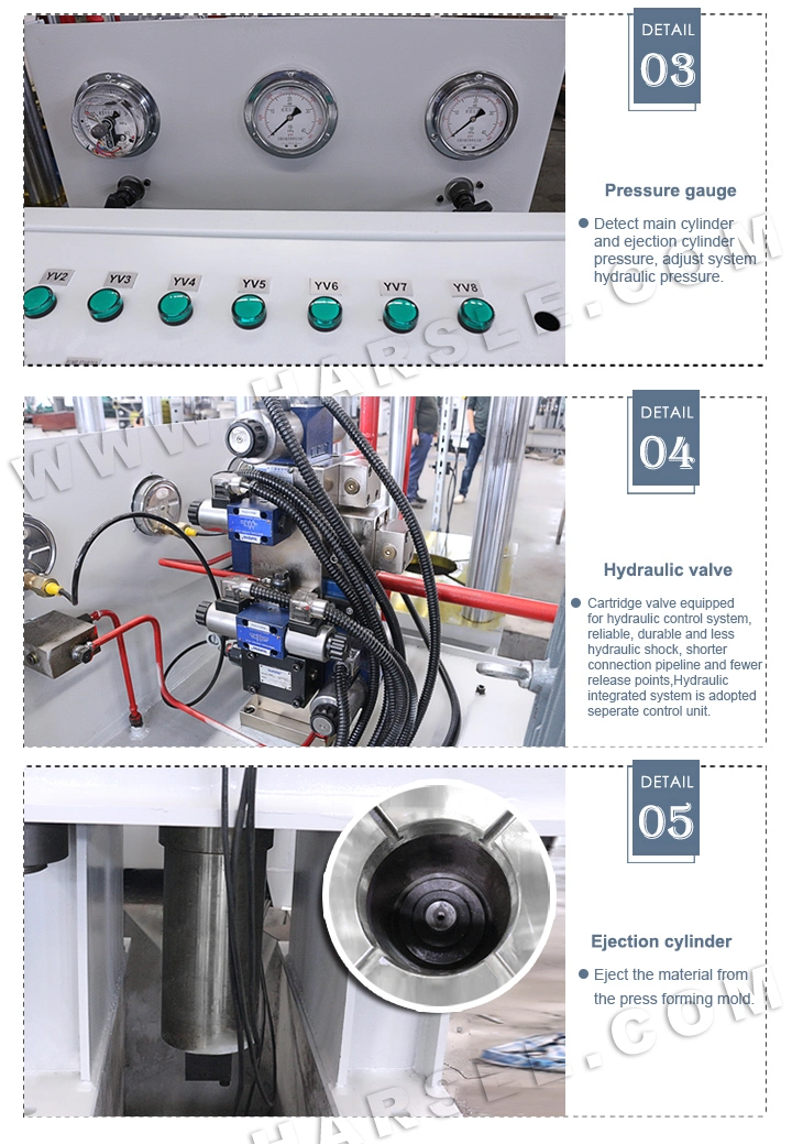 Y32-100t 4 Pillar Cold Forging H Frame Hydraulic Press Machine