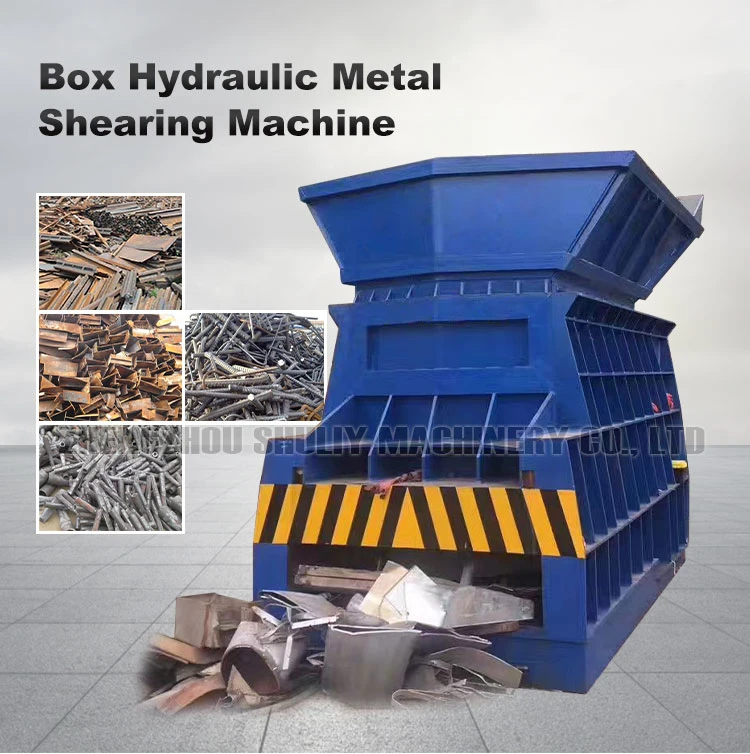 Easy Mobile Hydraulic Automatic Scrap Metal Container Shearing Machine