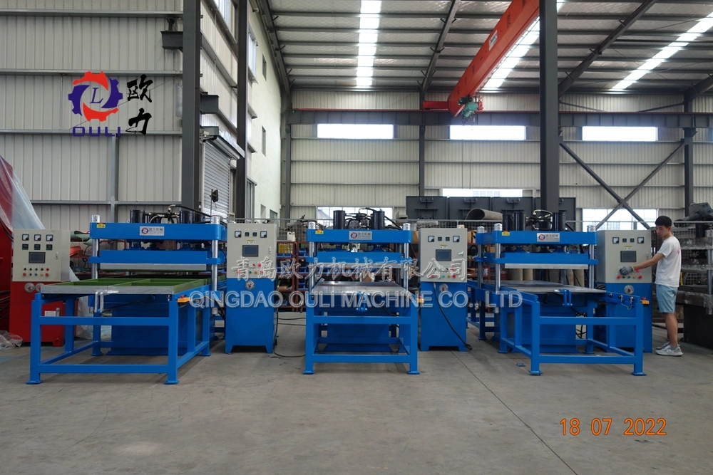 Hydraulic Rubber Floor Tile Making/Vulcanizing Press Equipment