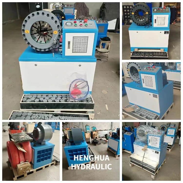 Dx102 Heavy Duty 1/4-6inch High Pressure Hose Crimping Machine Hydraulic Hose Crimper Used Pipe Press