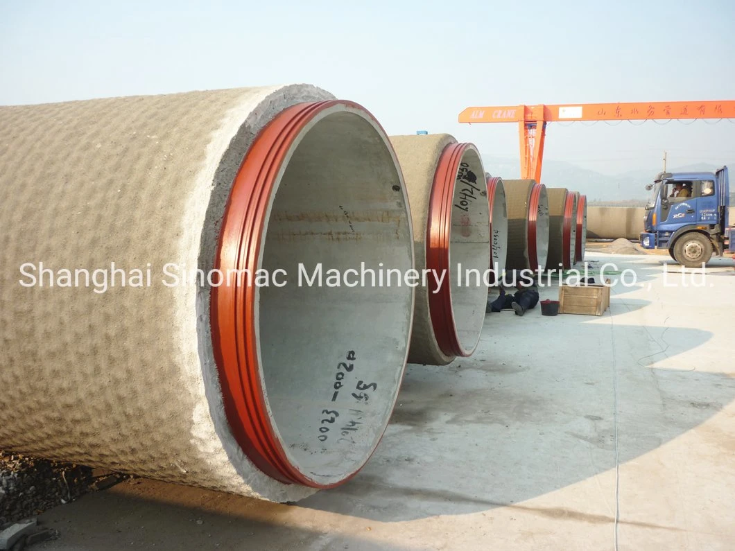 Radial Press Male and Female Rcp Reinforced Concrete Jacking Pipe Machine Manufacturer