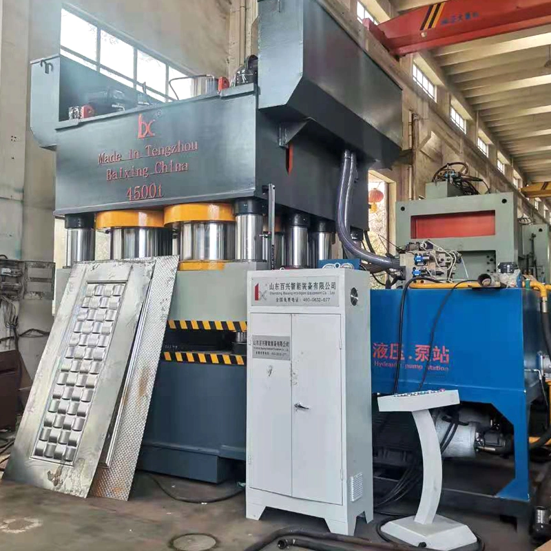 4500tons Door Embossing Machine Steel Plate Hydraulic Press