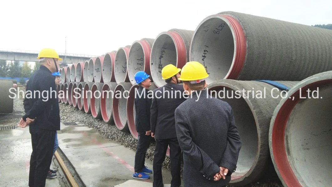 Radial Press Male and Female Rcp Reinforced Concrete Jacking Pipe Machine Manufacturer