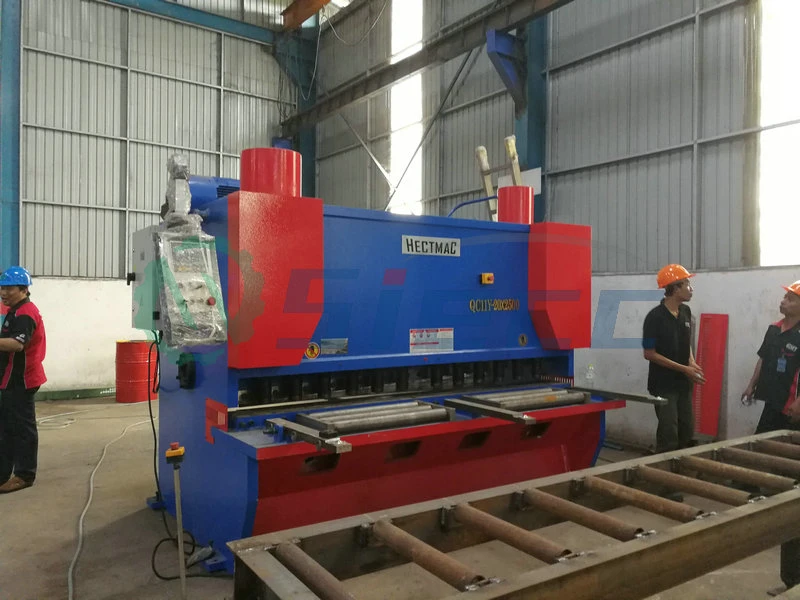 Euro Design Edwards Pearson QC12K 6X3200mm Metal Sheets Hydraulic Guillotine Plate Shearing