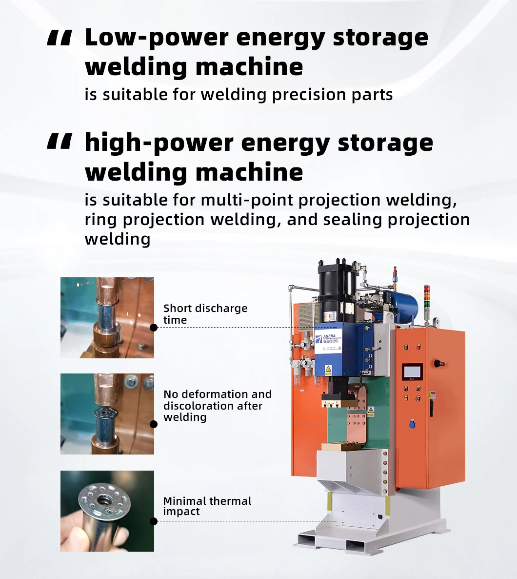 Agera Welding Equipment Manufacturer Automatic Press Projection Energy Storage Welding Machine