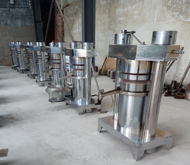 Hydraulic Coconut Avocado Olive Oil Presser Small Oil Press Machine Cost Electric Oil Expeller Extraction Machine Making Processing Machines