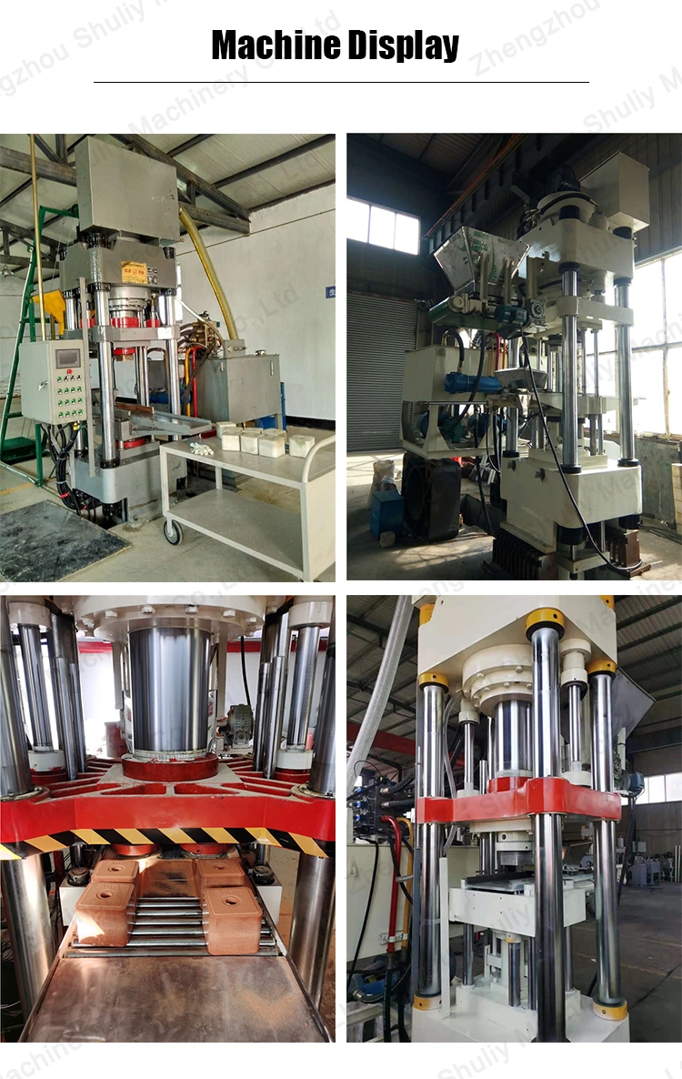 800 Ton Animal Licking Mineral Salt Block Making Hydraulic Press Machine