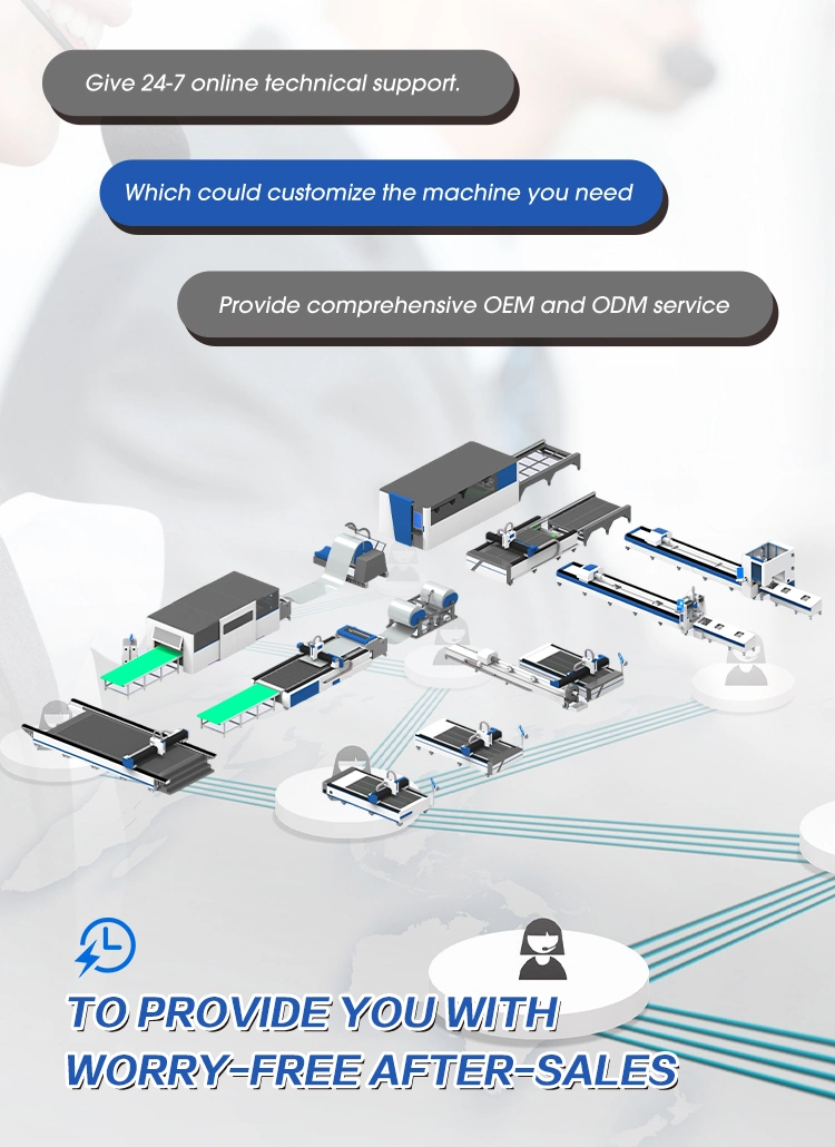 Thick Metal Plate Laser Cutting Machine Table Model Fiber Laser Cutting Machine Stainless Steel