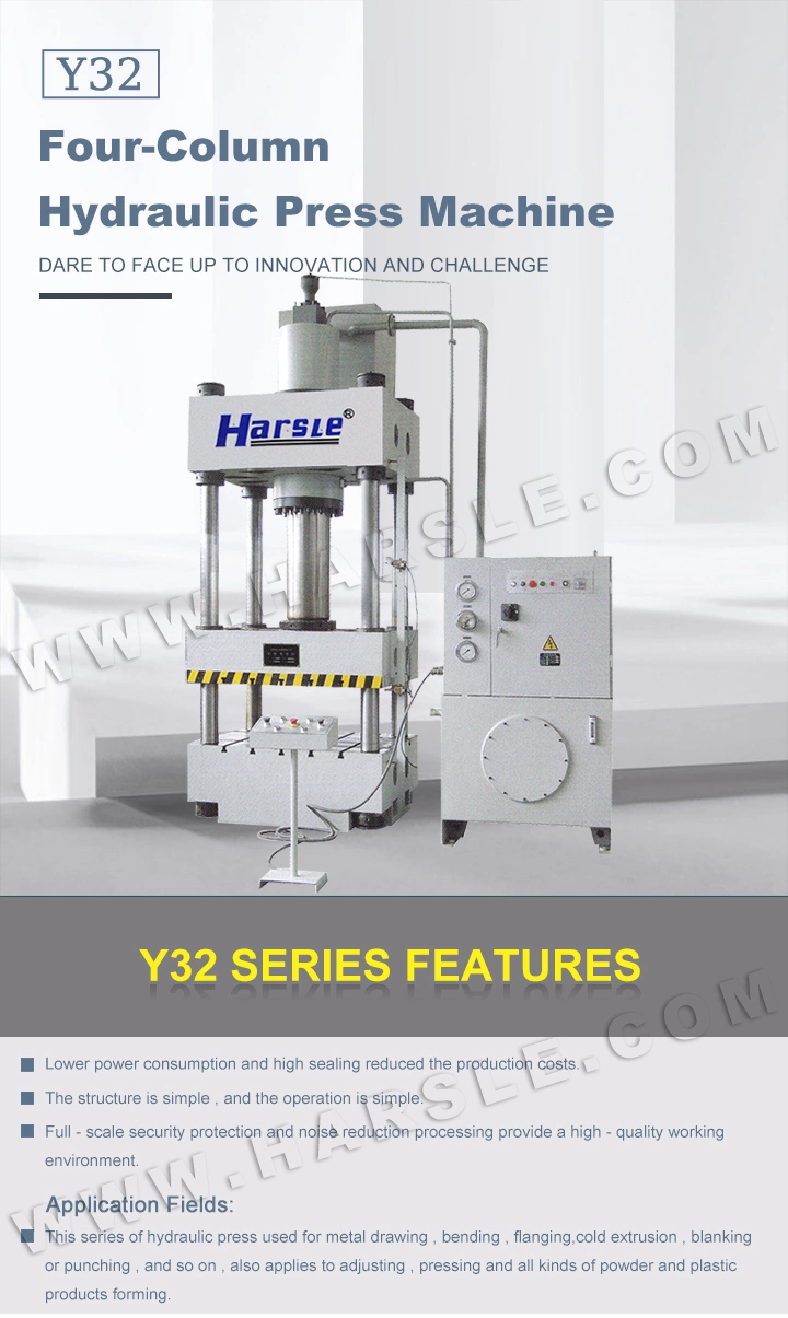 Y32-100t 4 Pillar Cold Forging H Frame Hydraulic Press Machine